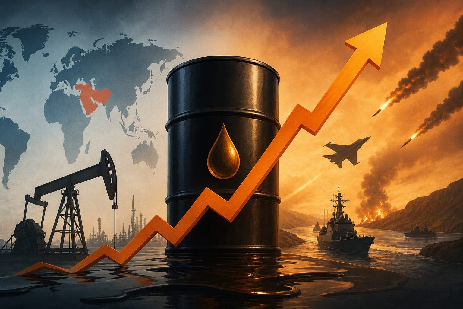 Oil Prices Surge Past One Hundred Dollars Amid Escalating Geopolitical Tensions
