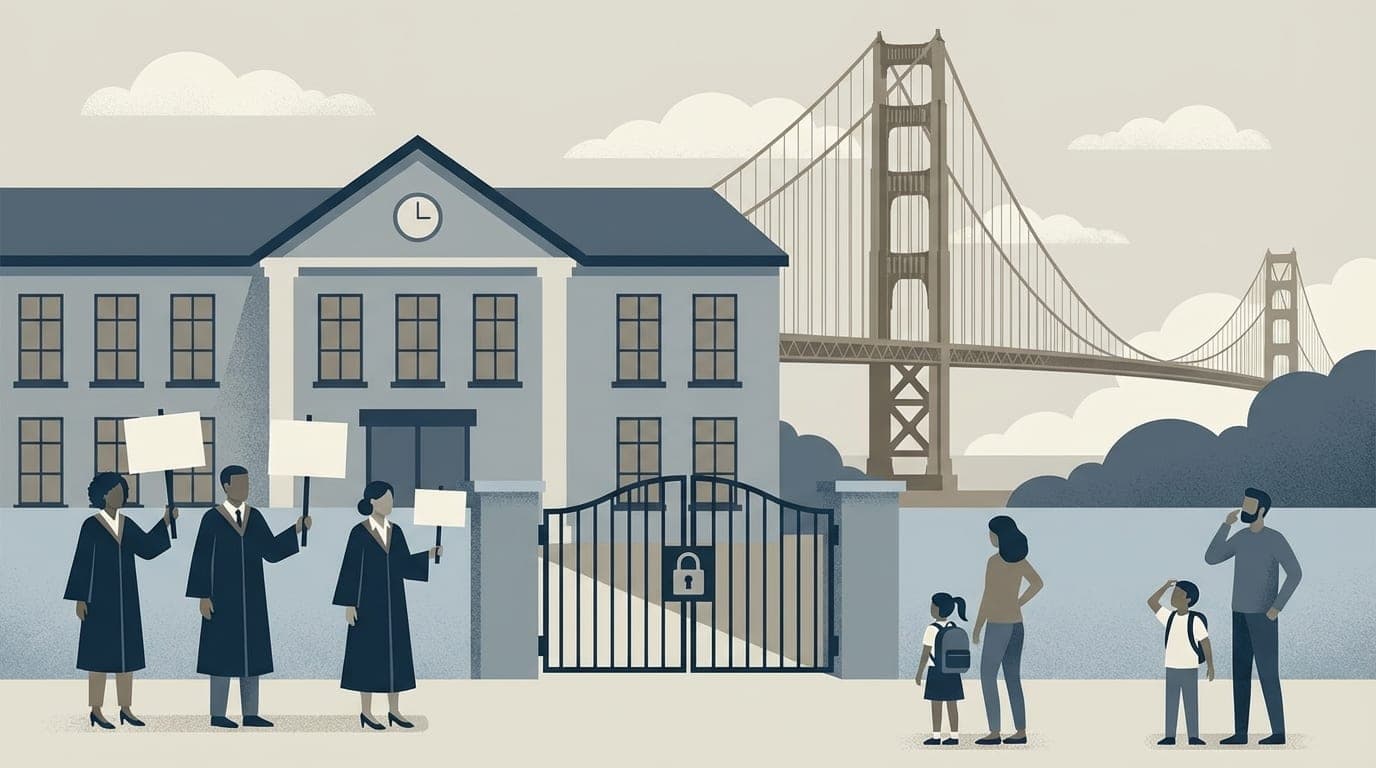 San Francisco Teachers' Strike Closes Schools for Thousands