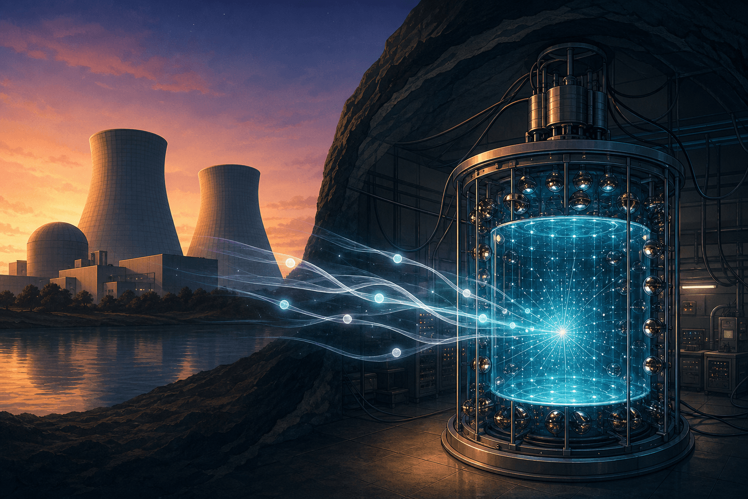 Scientists Detect the Ghostly Glow of Silent Nuclear Reactors