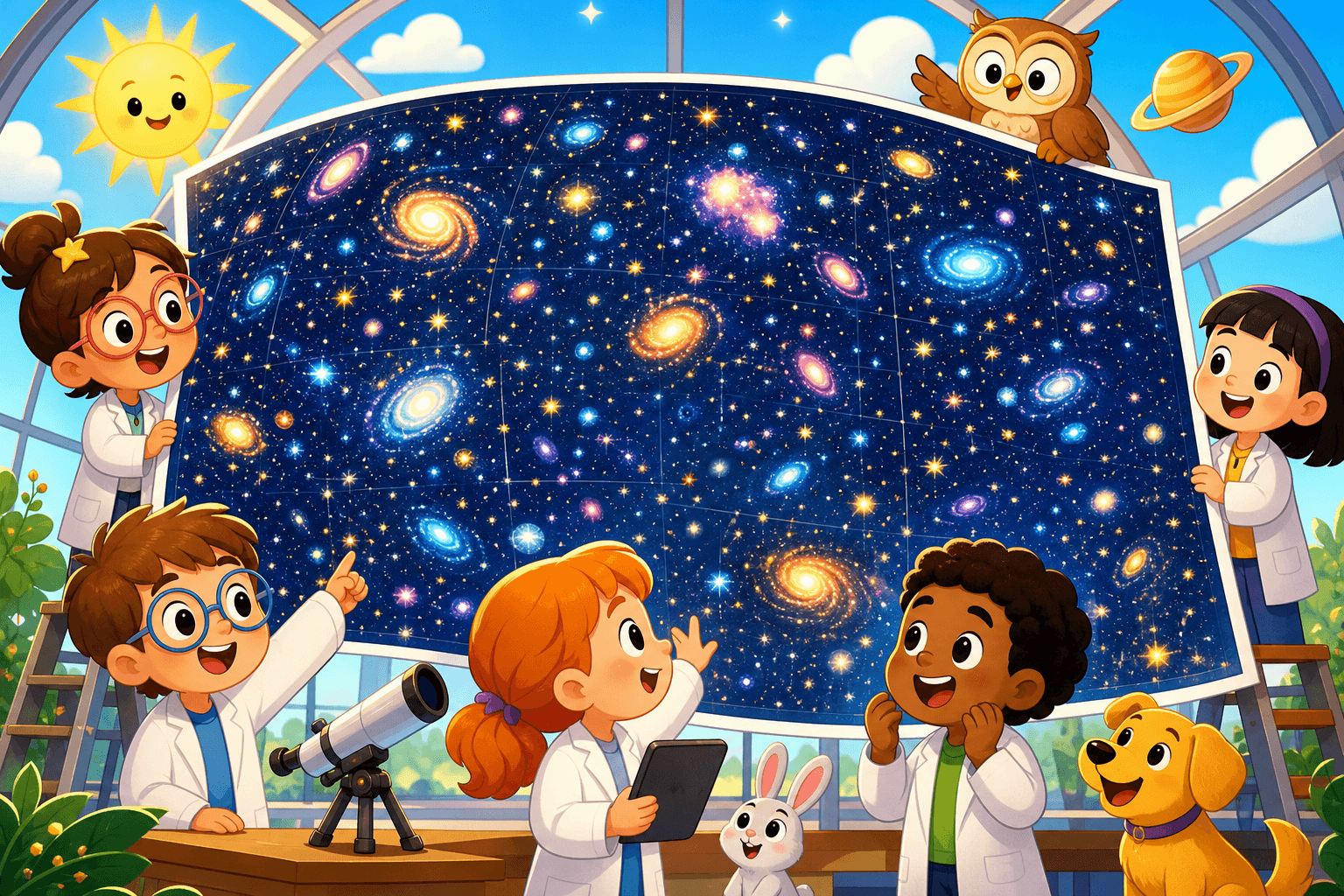 Scientists Make the Biggest Map of Space!