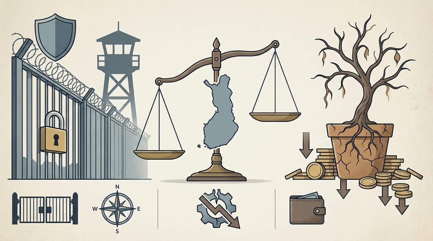 Security Versus Survival: Finland's Closed Border Exacts an Economic Toll