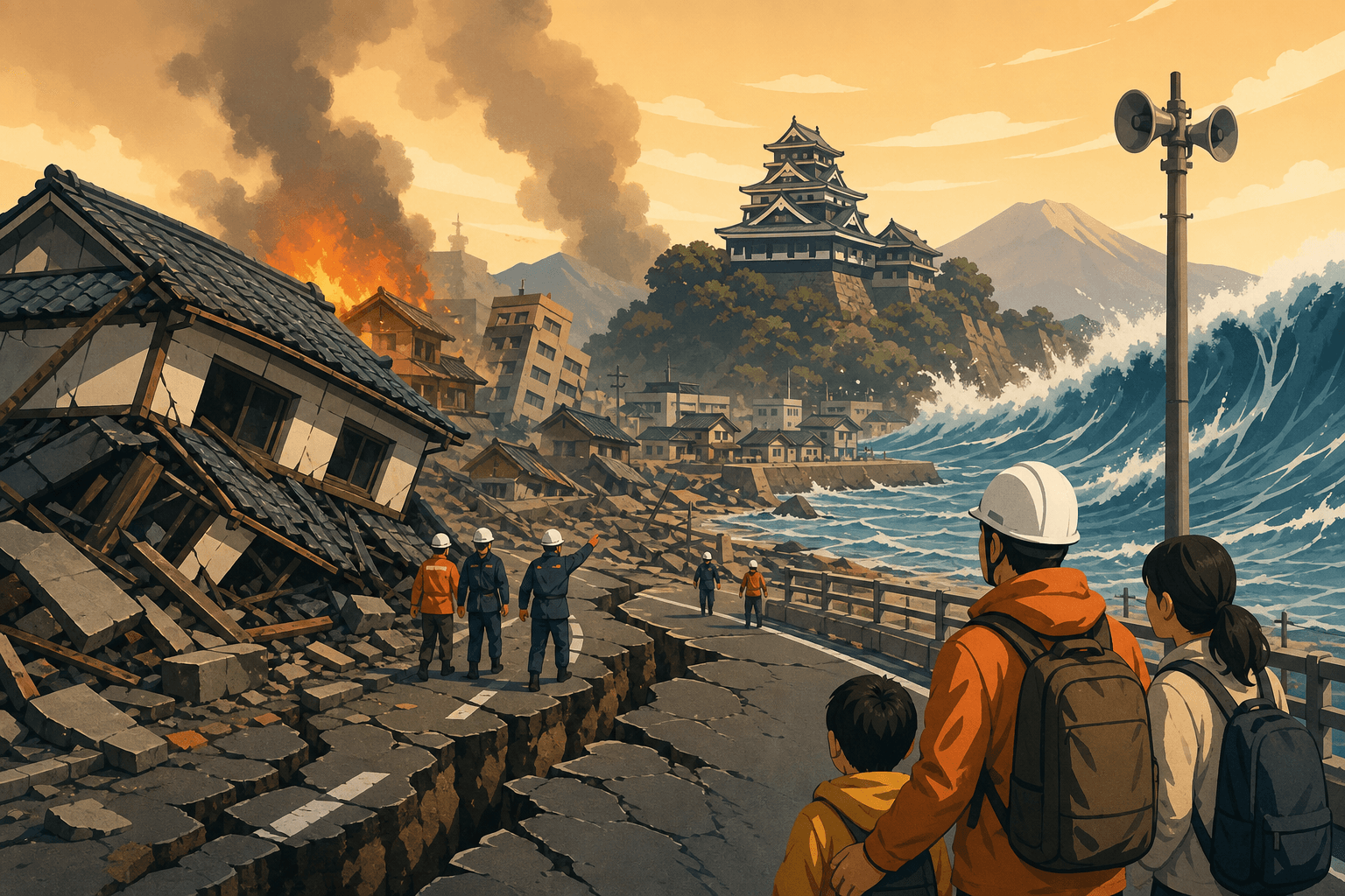 Strong Earthquake Hits Japan's Kyushu Region