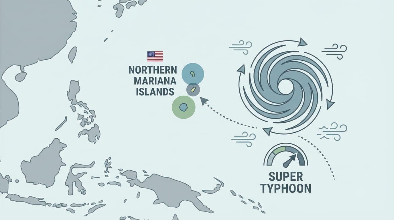 Super Typhoon Sinlaku Threatens U.S. Islands in the Western Pacific