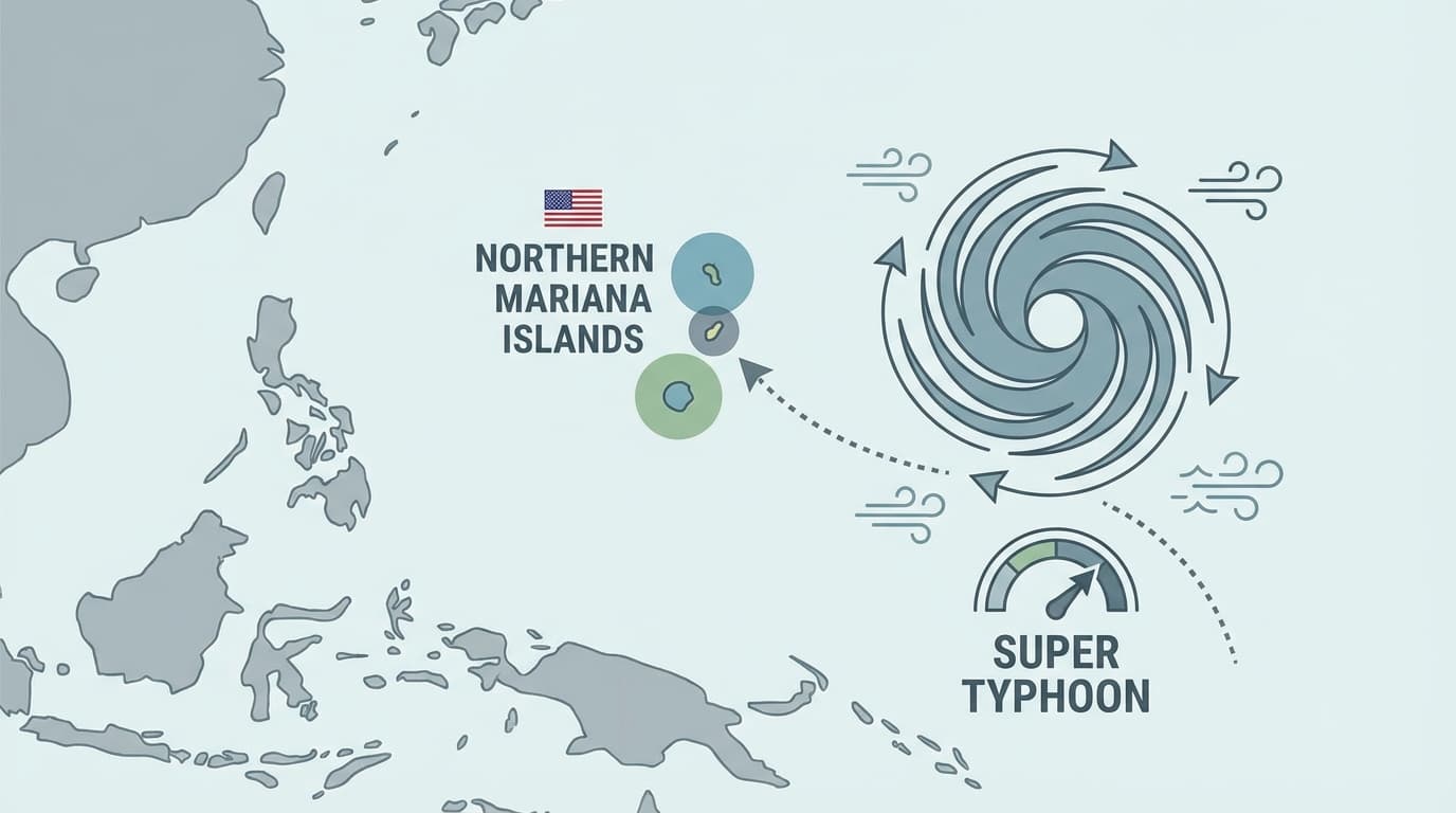 Super Typhoon Sinlaku Threatens U.S. Islands in the Western Pacific