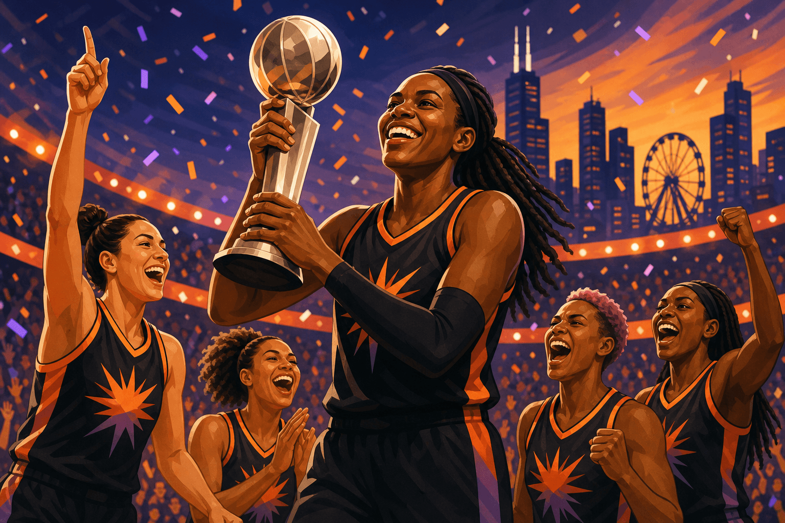 Team Spoon Wins Exciting WNBA All-Star Game in Chicago