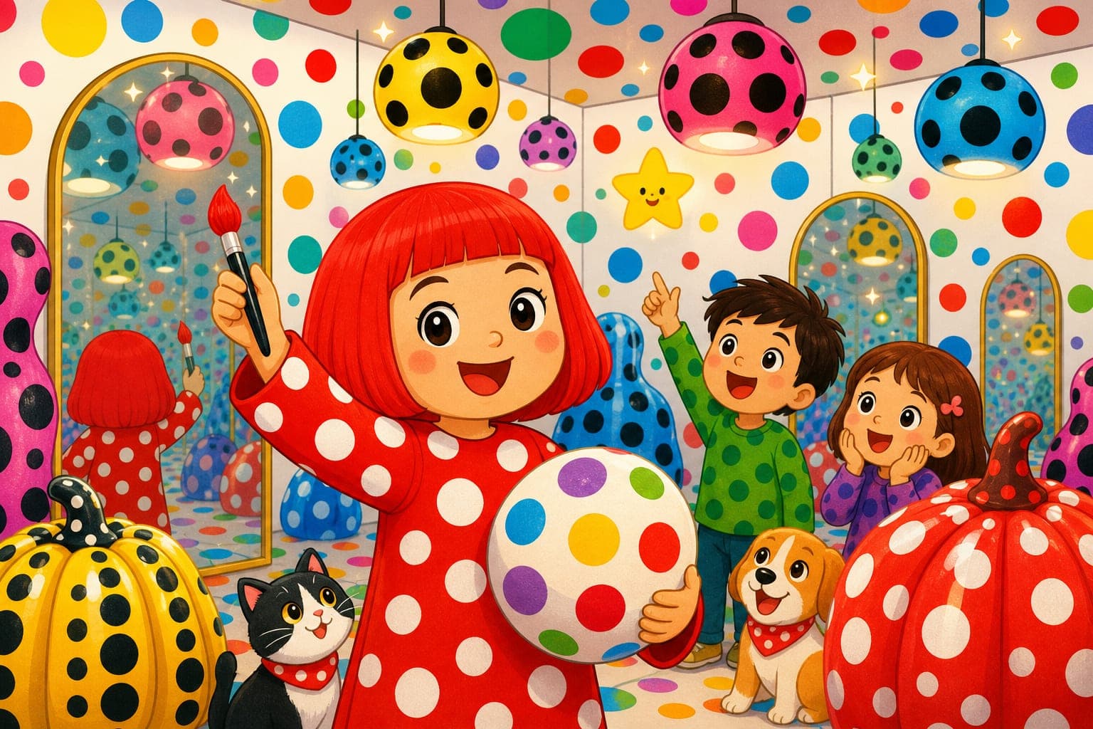 The Amazing Artist Who Loved Polka Dots!