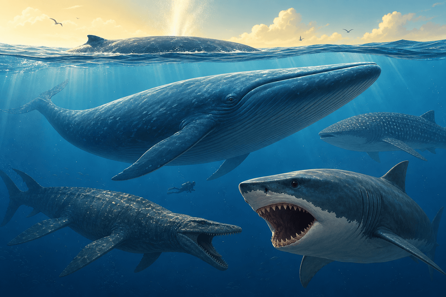 The Biggest Animals That Have Ever Lived in the Ocean