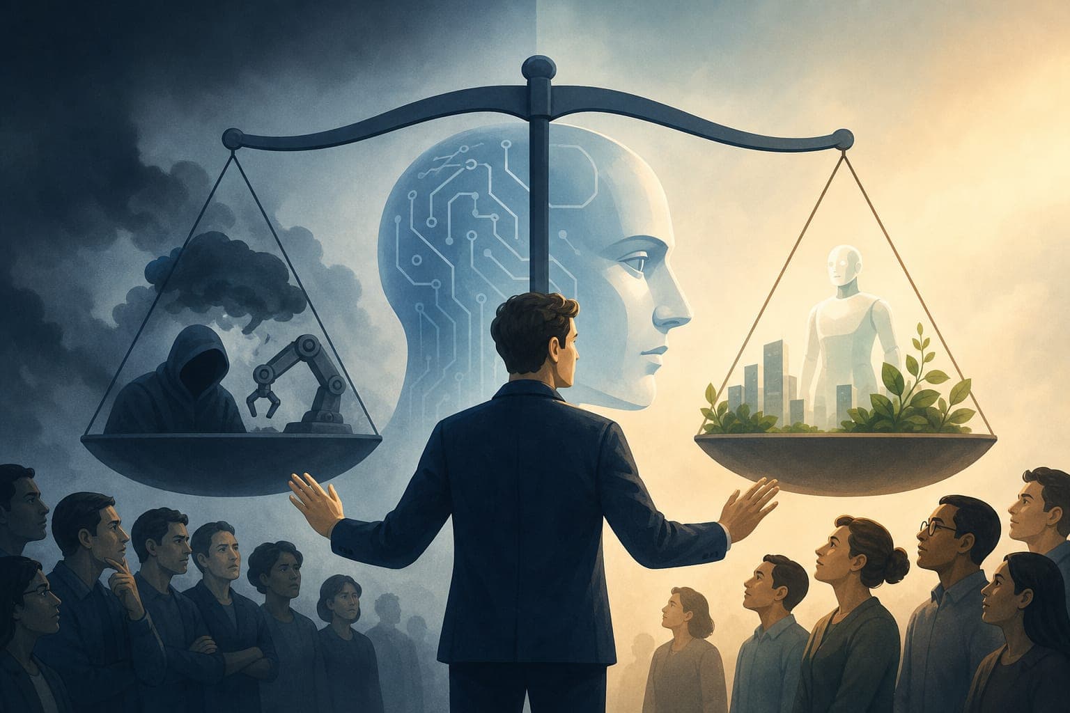 The Paradox of Trust: AI Leaders Urge Faith Amid Growing Fears