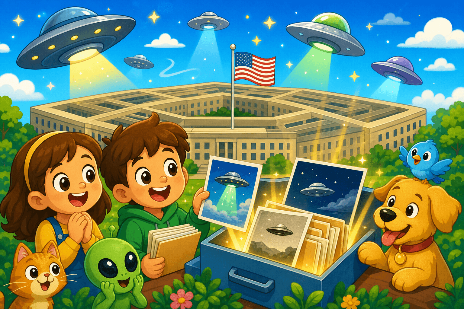 The Pentagon Shares New Mystery Files About UFOs!