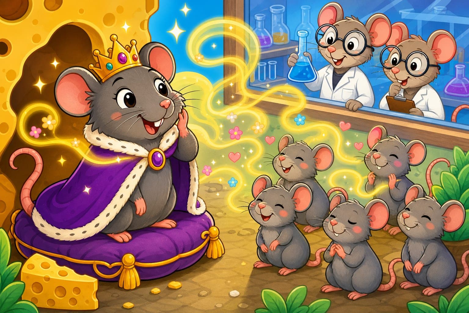 The Queen Rat Has a Secret Smell!