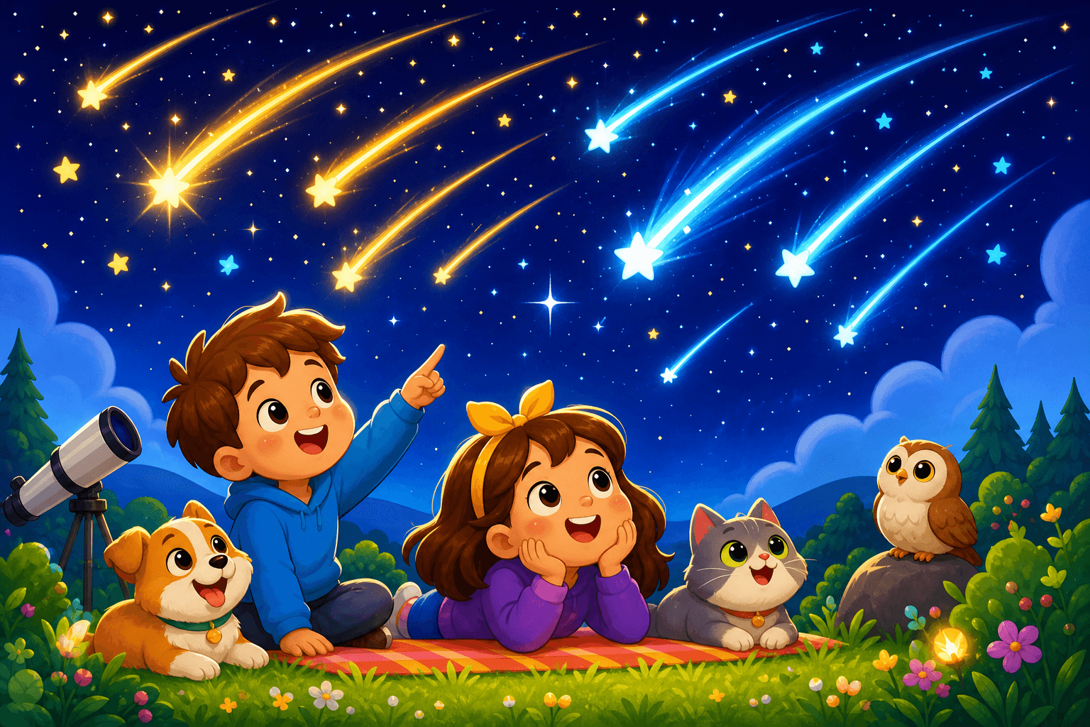 Two Star Shows Light Up the Sky!