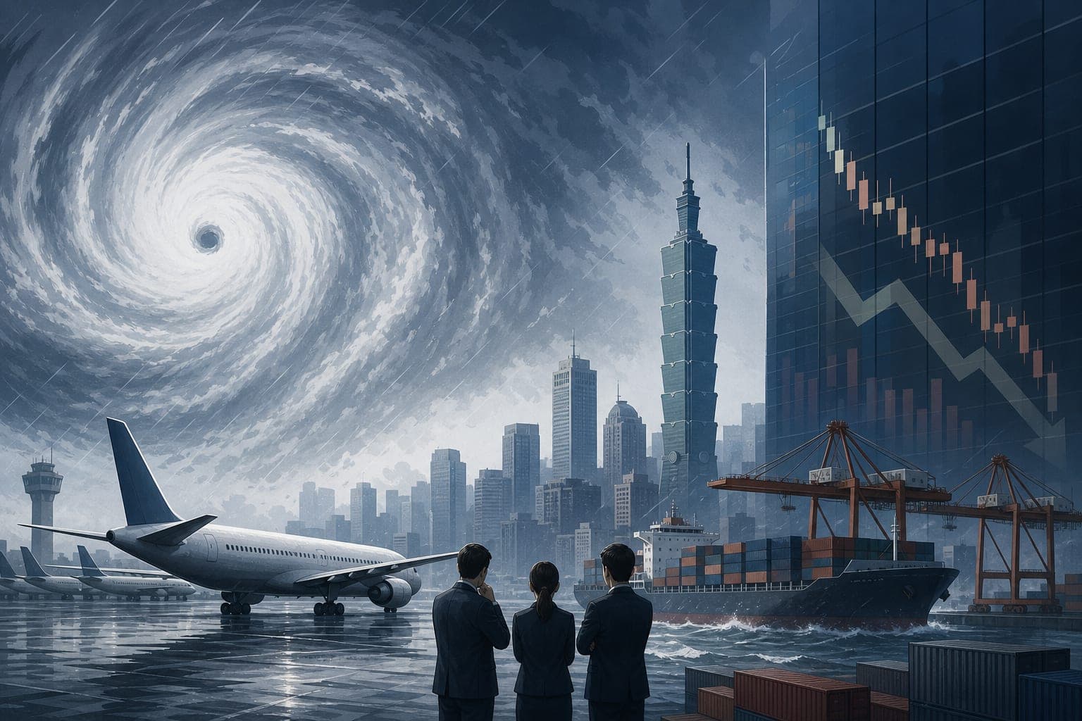 Typhoon Champi Disrupts Business Across East Asia