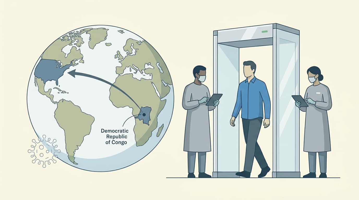 U.S. Implements Airport Screening After Ebola Case Confirmed