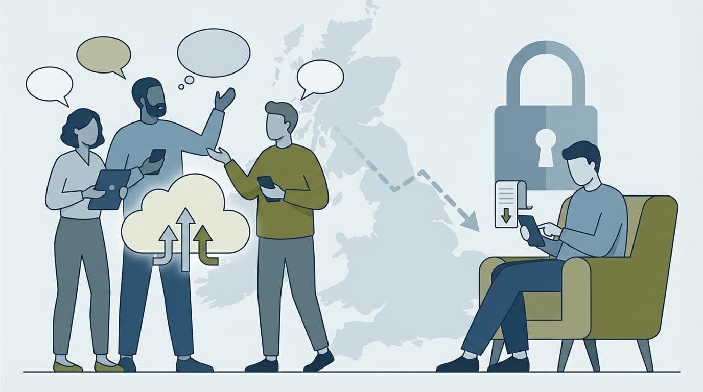 UK Adults Retreat From Social Media Posting, Ofcom Study Reveals