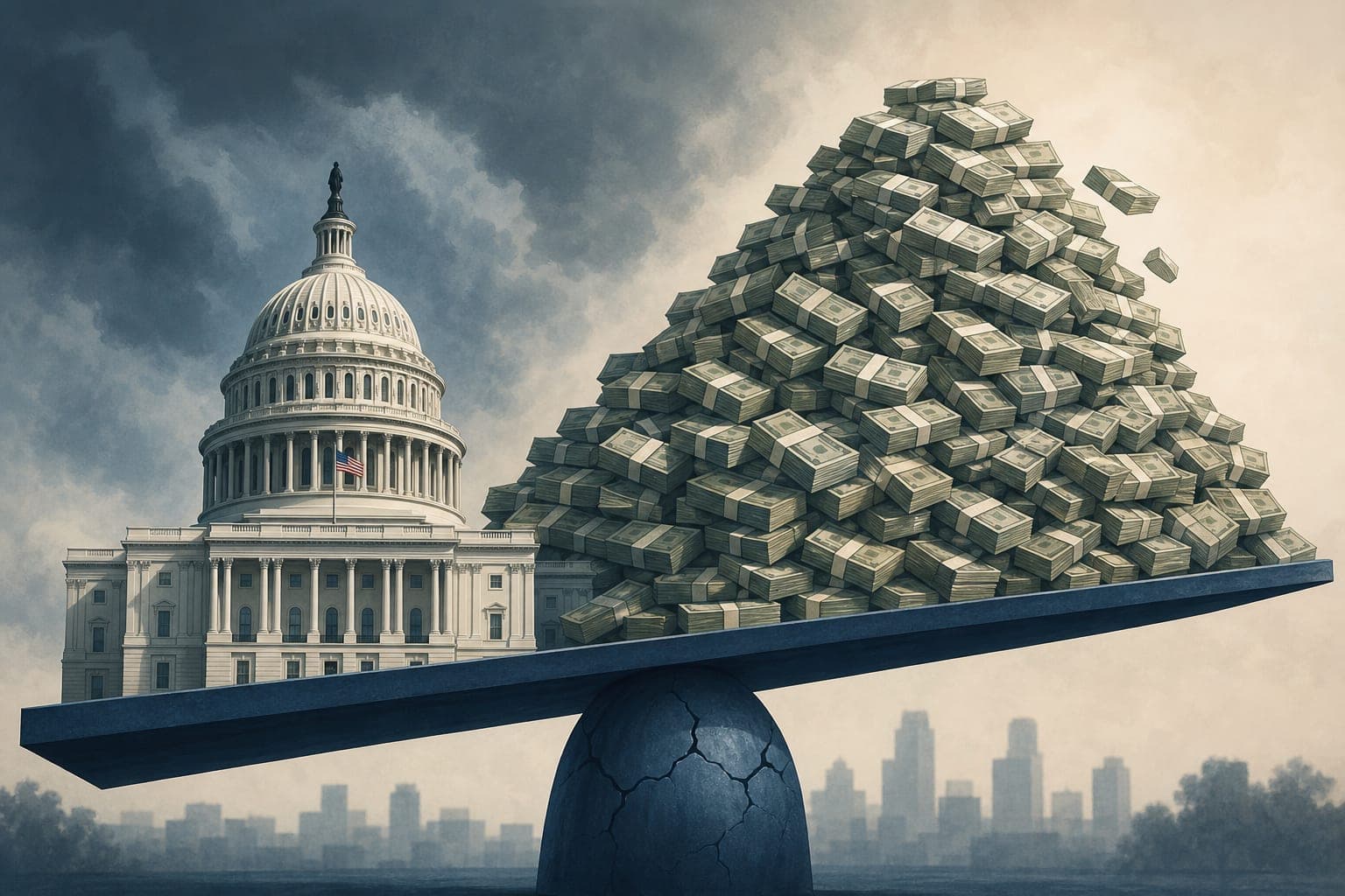 United States National Debt Surpasses Forty Trillion Dollars