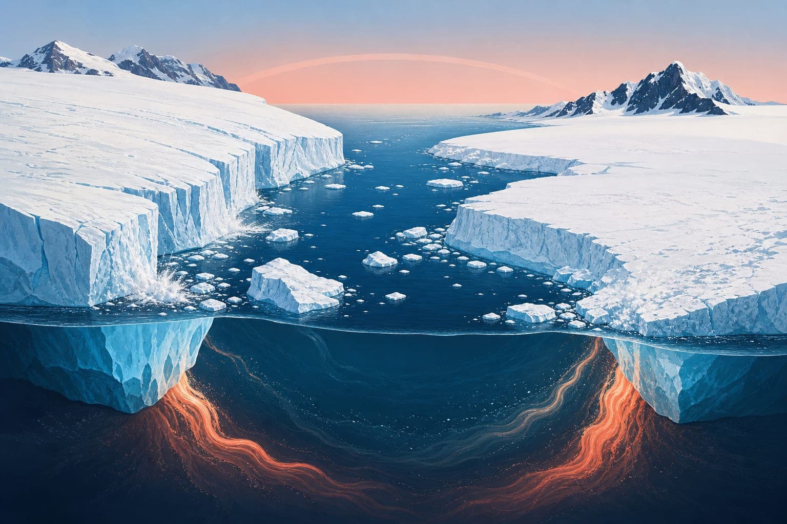 Unprecedented Ice Loss Documented Across Polar Regions Over Five Decades