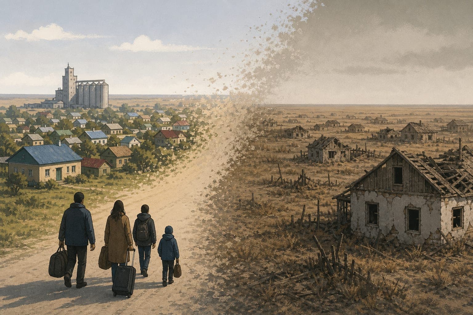Vanishing Communities: Kazakhstan's Rural Depopulation Crisis