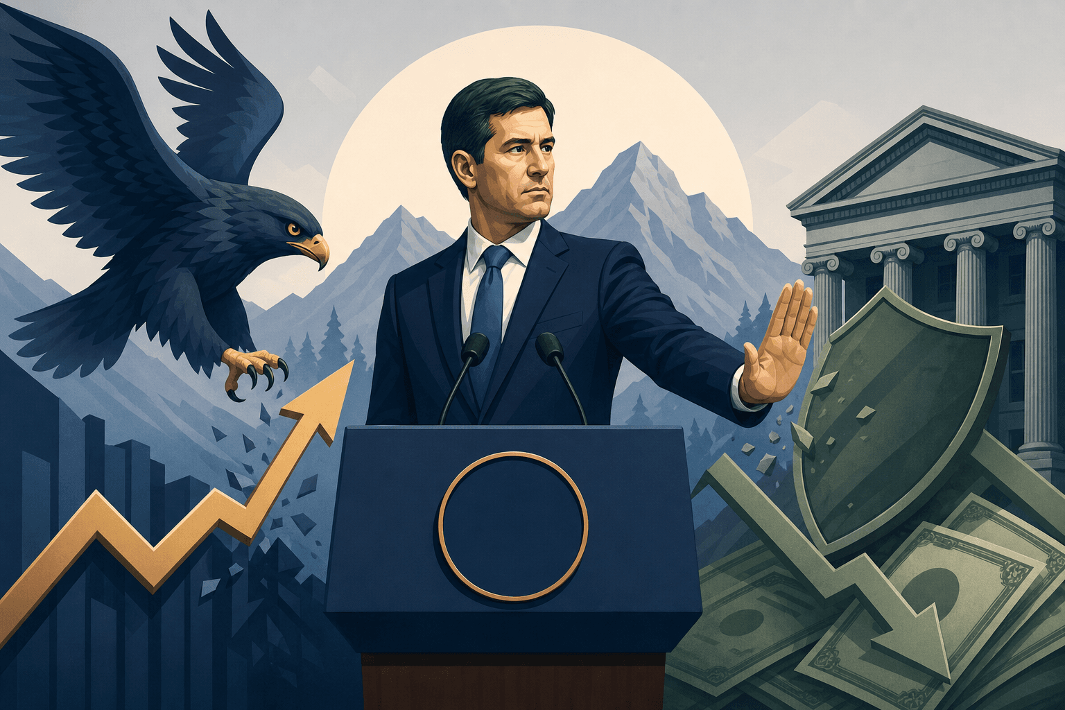 Warsh's Hawkish Jackson Hole Address Rattles Markets and Treasury