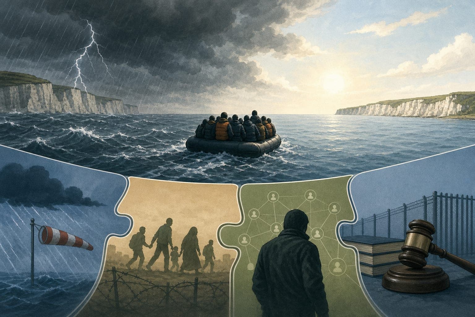 Weather, Migration, and the English Channel: A Complex Equation