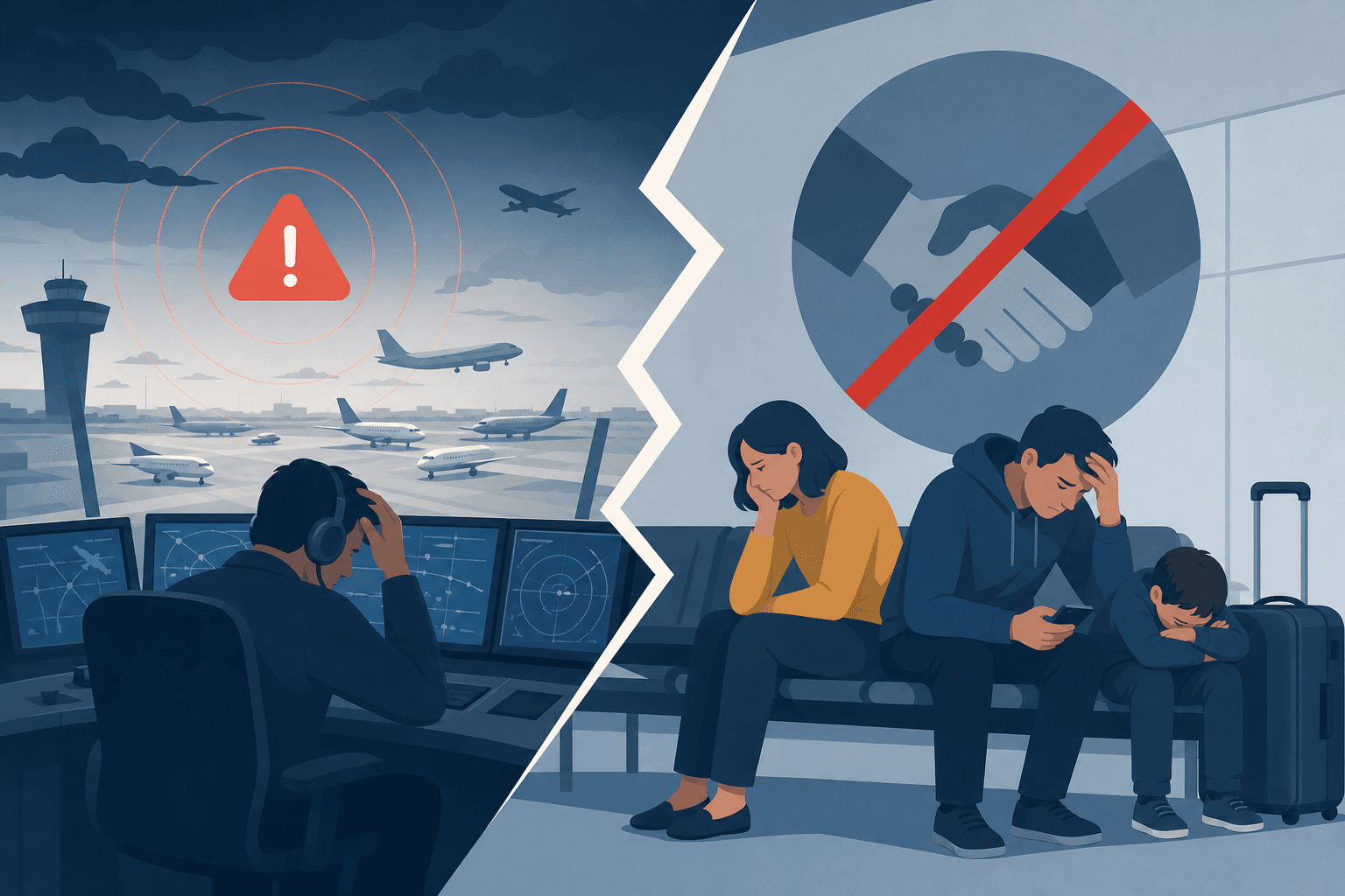 Air Traffic Control Failure Leaves Passengers Without Compensation