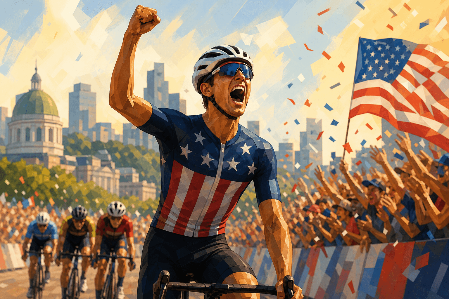 American Cyclist Wins World Title After 33-Year Wait