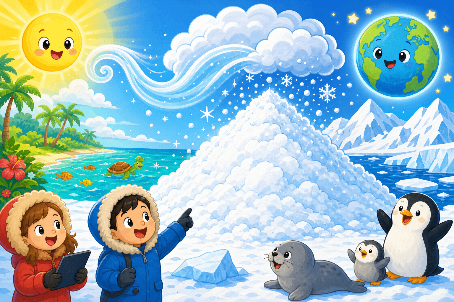 Antarctica Got a Huge Pile of New Snow!