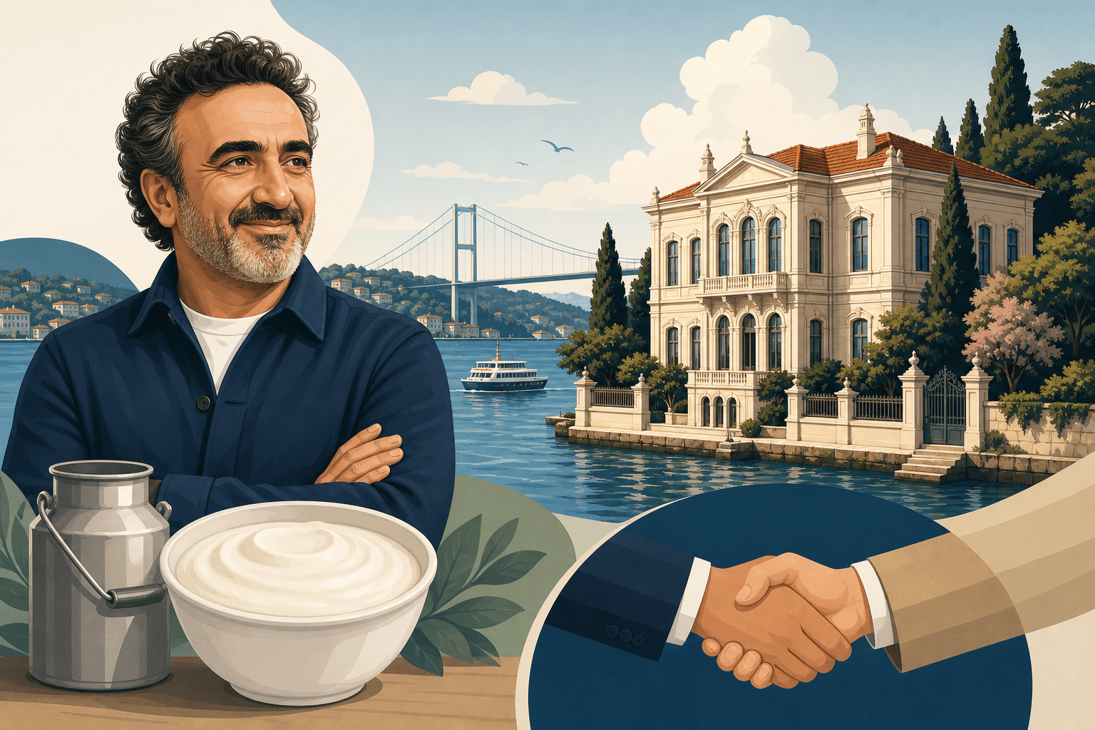 Chobani Founder Bids for Historic Bosphorus Mansion