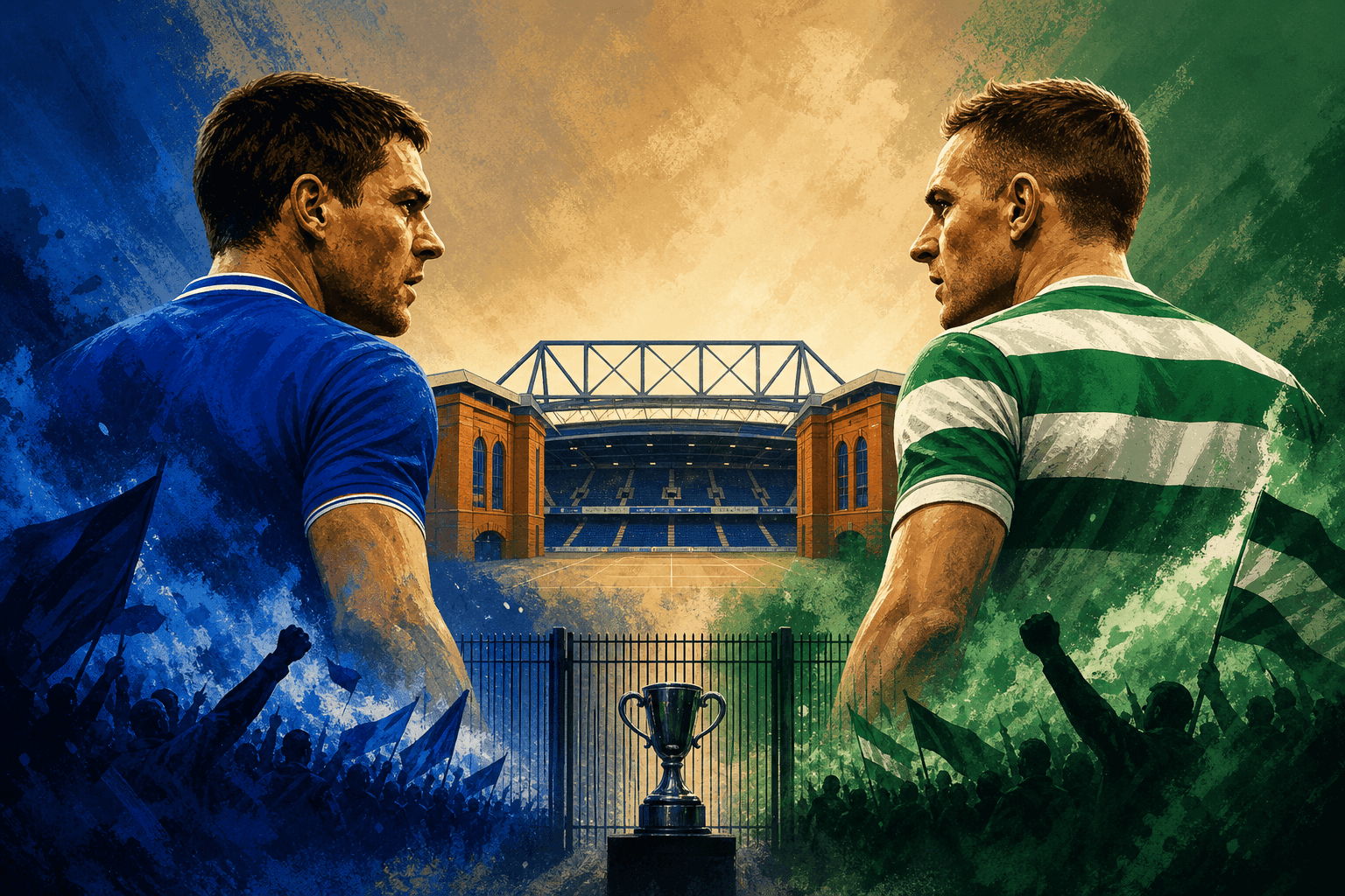 Glasgow's Fiercest Football Rivalry Returns for a Cup Battle