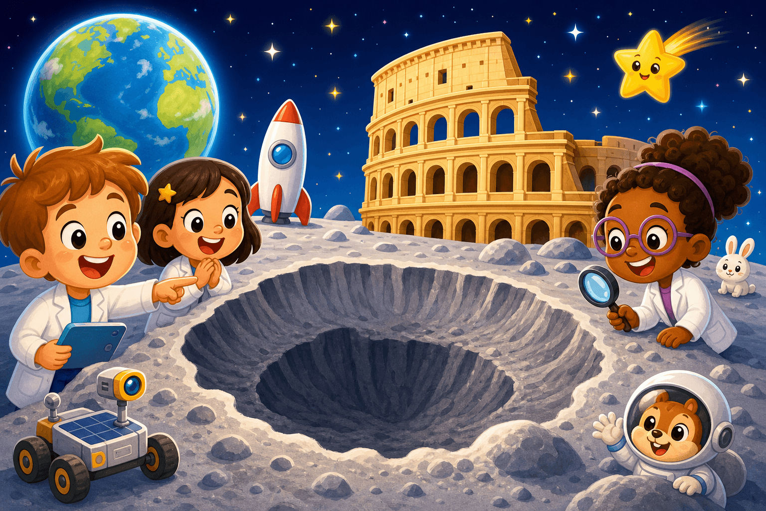 NASA Found a Giant New Hole on the Moon!