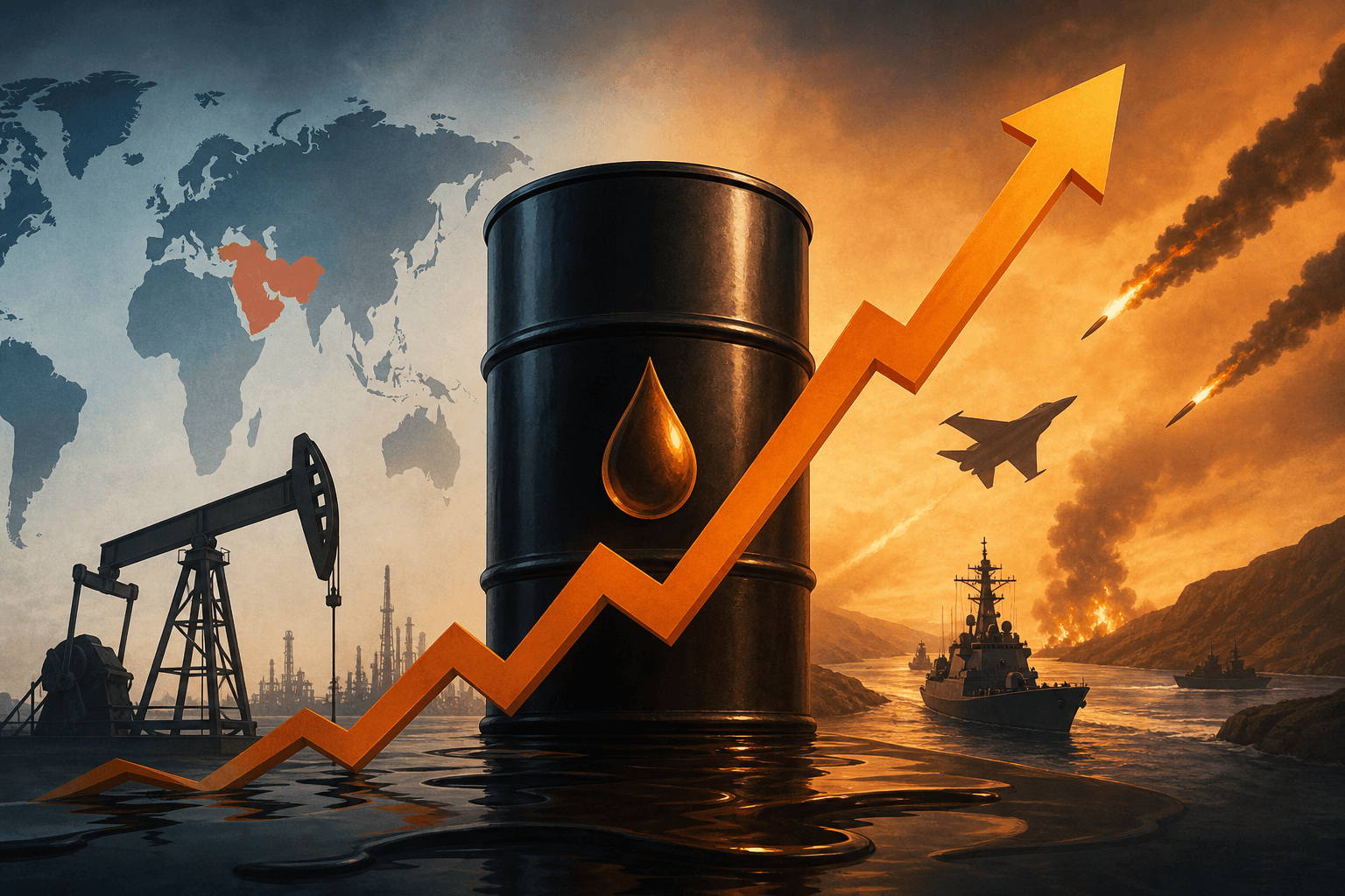Oil Prices Surge Past One Hundred Dollars Amid Escalating Geopolitical Tensions