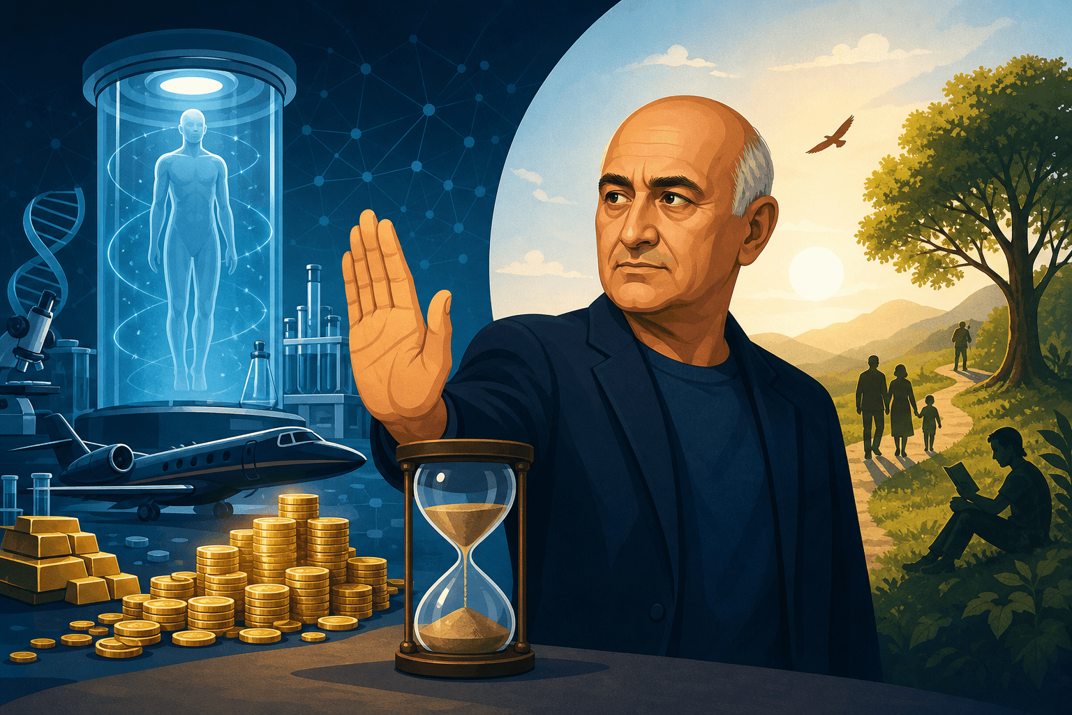 Physicist Dismisses Billionaires' Quest for Immortality as Futile