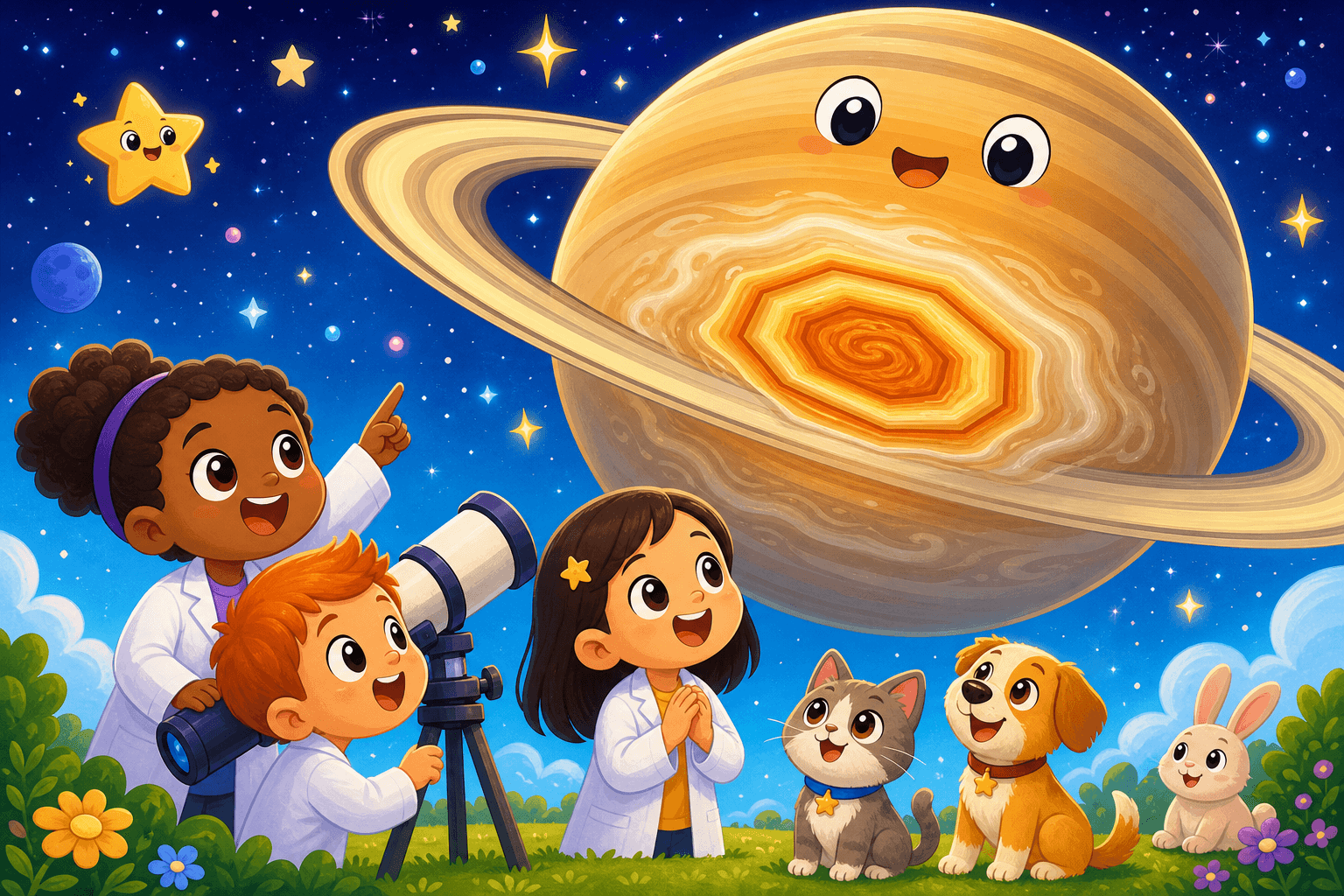 Saturn Has a Cool New Shape!
