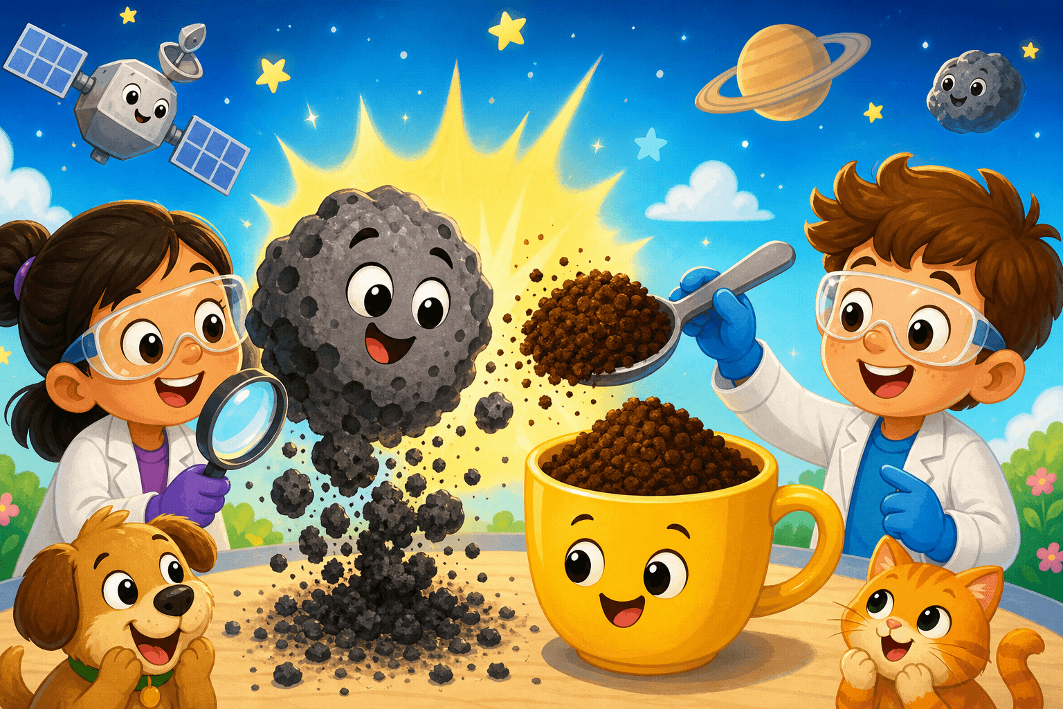 Space Rock Bennu Is Weaker Than Coffee!