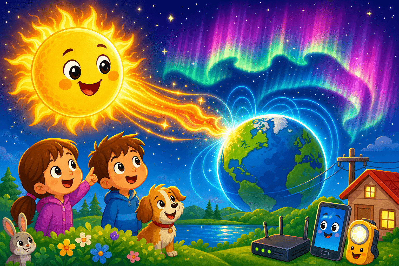 The Sun Can Make Amazing Lights in the Sky!