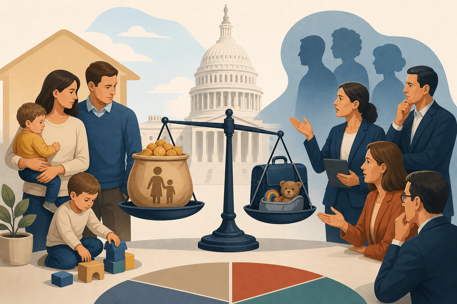 US Proposal to Subsidize Stay-at-Home Parents Ignites Policy Debate