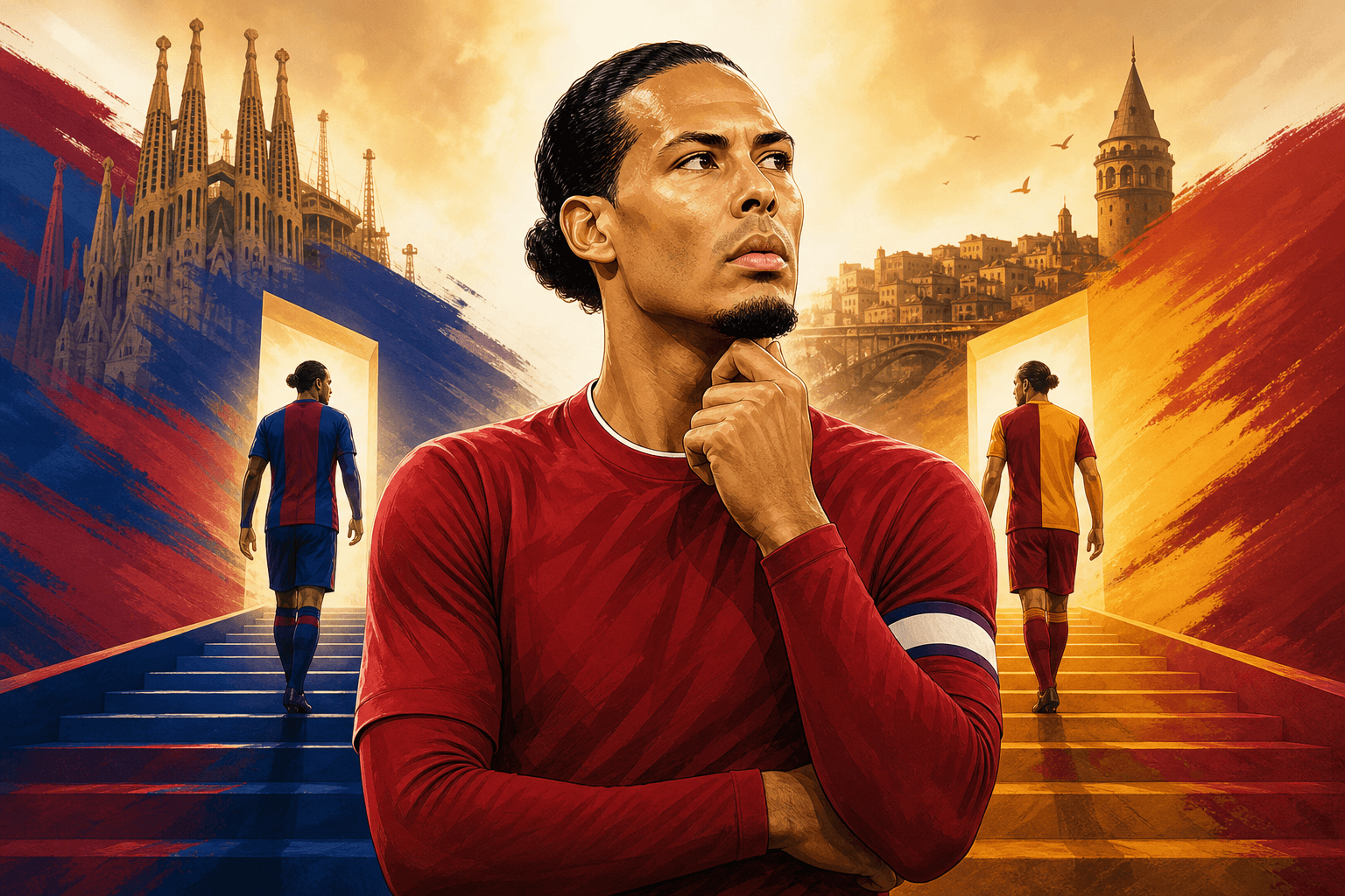 Van Dijk's Future: Barcelona or Galatasaray?