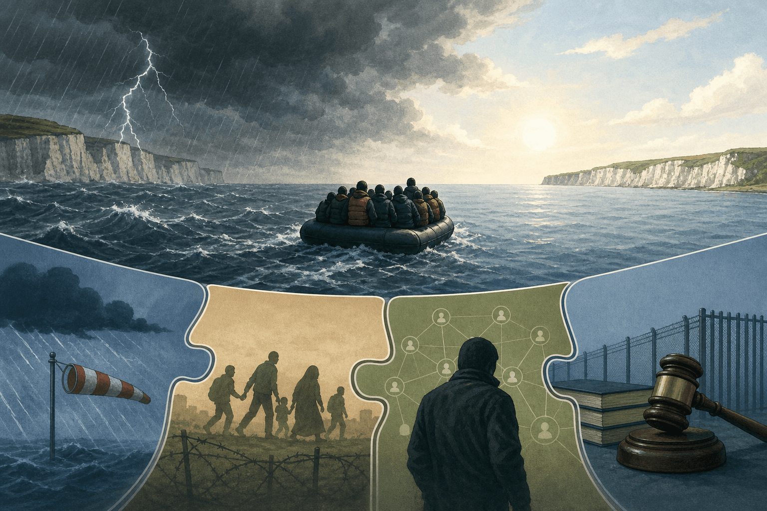 Weather, Migration, and the English Channel: A Complex Equation