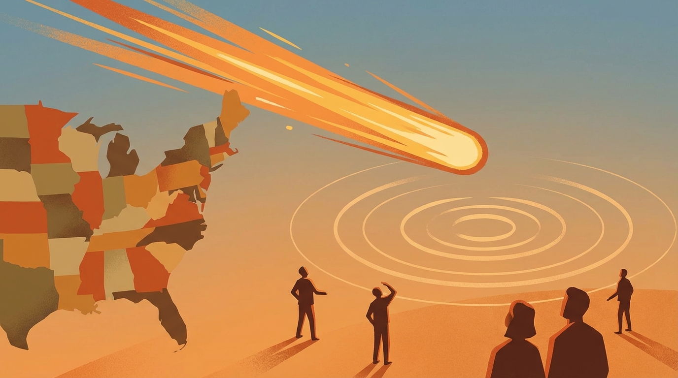 Bright Meteor Lights Up the Sky Over Eastern U.S. | Flalingo Daily News